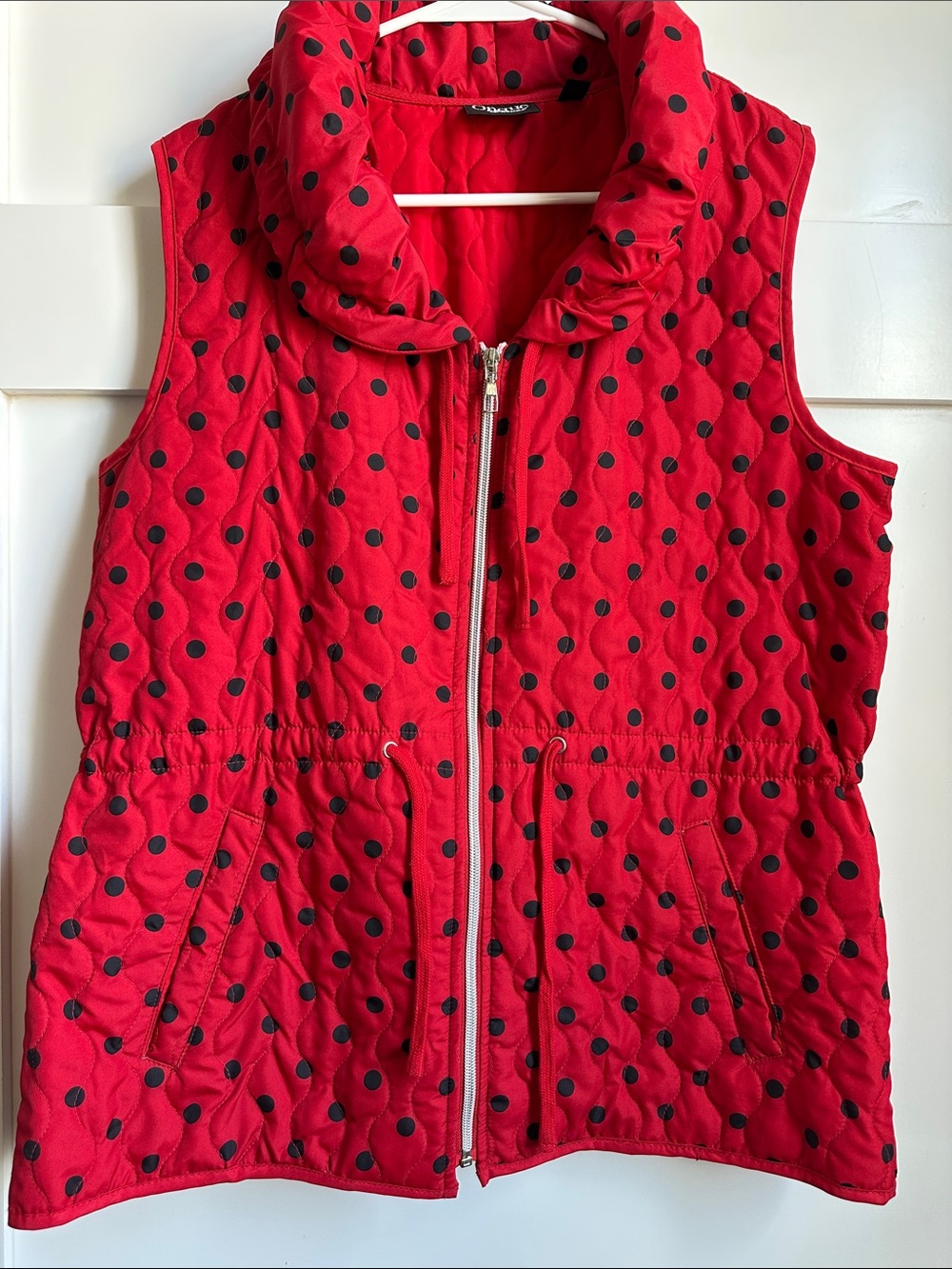 Onque Casuals Red Puffer Vest
